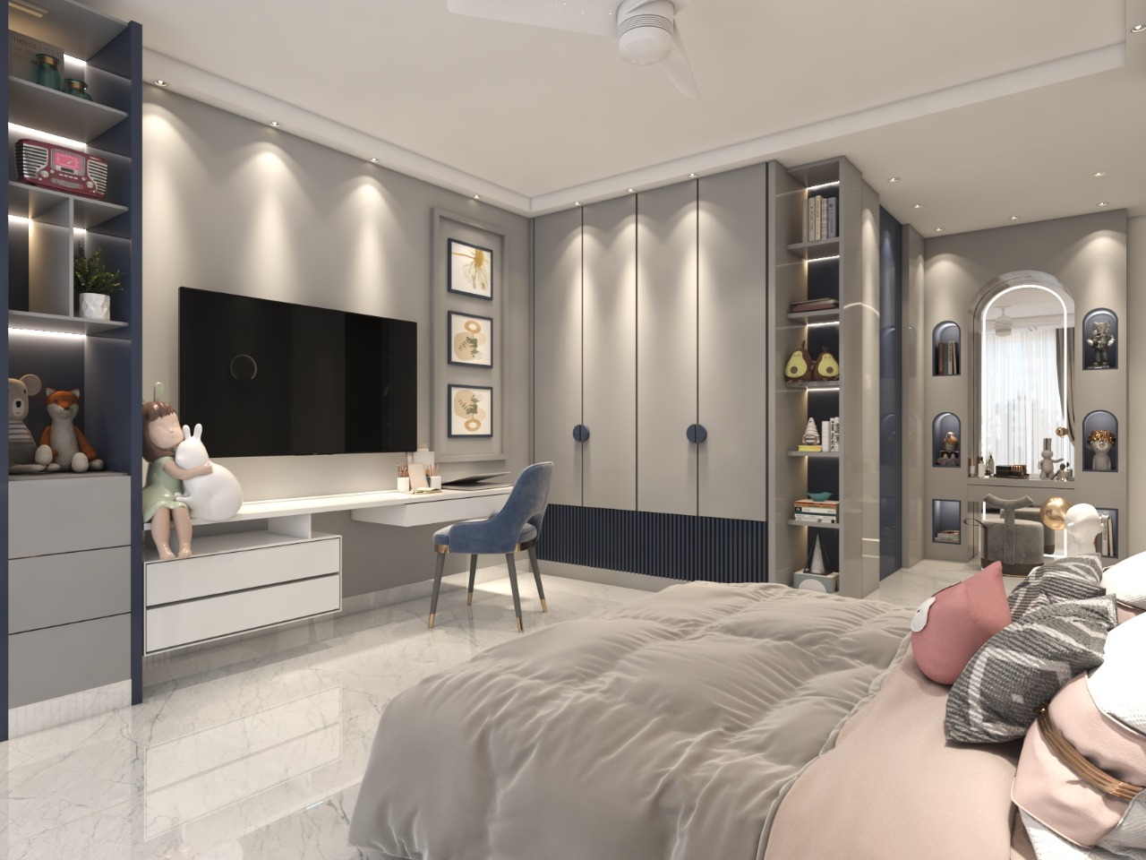 DAUGHTERS BEDROOM 12